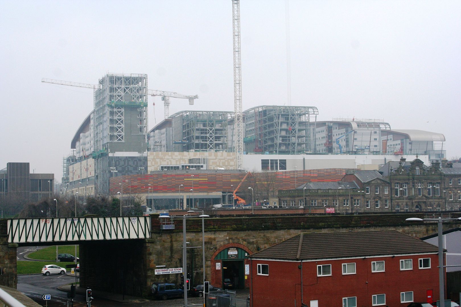 Trinity Square (inc. Tesco) Gateshead 46m 13fl Completed Page